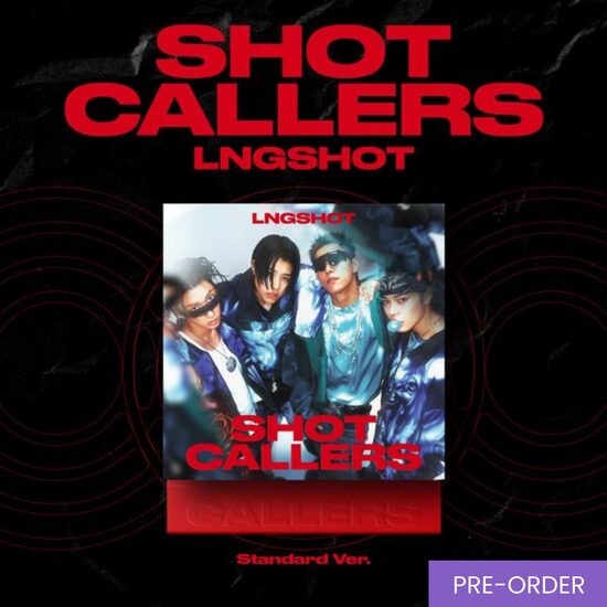 {PRE-ORDER} LNGSHOT - EP Album [SHOT CALLERS] (Standard Ver.)